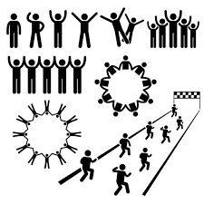 Download 739 friends stick figure stock illustrations, vectors & clipart for free or amazingly low rates! People Community Welfare Circle Network Freedom Happy Holding Etsy In 2021 Stick Figures Pictogram Body Gestures
