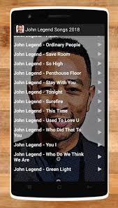 John legend first charted in 2004. John Legend Songs 2018 For Android Apk Download