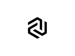 Hexagonal Logo Minimal Logos Inspiration Unity Logo Monogram Logo Design