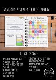 Student Life Can Be Crazy But When You Are Organized It S Not So Overwhelming Academic St Student Planner Student Planner Printable Bullet Journal Student