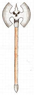 How To Draw A Battle Axe, Step By Step, Drawing Guide, By Drawingpett -  Dragoart
