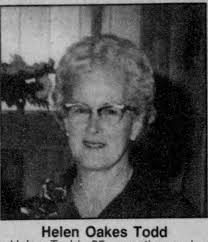 Helen Oakes Todd (1913-1999)