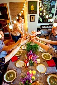 Actually, a dinner party is one of the best ways to get to spend time with your guests and allow because a dinner party is usually a more intimate gathering, you could conceivably invite everyone. A Spring Vegetarian Dinner For Six Dinner Party Summer Vegetarian Dinner Party Vegetarian Dinner