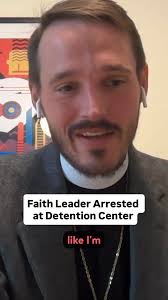 The Rev. Dr. Chloe Breyer responds to recent immigration disruptions in NYC  at @stjohndivinenyc last week. #FreeAli #episcopal #progressivechristianity