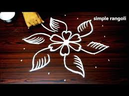 Pin On Simple Rangoli
