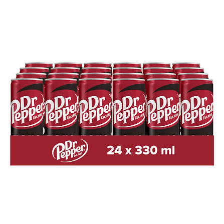 DR PEPPER ZERO 24x330ML