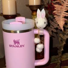 Interchangeable Bunny Stanley Cup Handle Clip