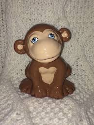 Face coin bank money eating coin bank battery powered monkey saving box 2191 plastic piggy bank fun and unique : Monkey Piggy Bank Personalized Baby Gift Monkey Piggy Bank Etsy Hand Painted Baby Gifts Piggy Bank Custom Piggy Bank
