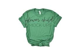 Free Heather Grass Green 3001 Mockup Bella Cavas Green T Shirt Psd Free Psd Mockups In 2020 Mockup Free Psd Shirt Mockup Free Packaging Mockup