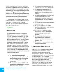 Chapter 1 general environmental quality act, 1974 (act 127) chapter 1 general environmental quality act, 1974 (act 127) an act relating to the prevention, abatement, control of pollution and enhancement of theenvironment, and for purposes connected therewith. Study On The Current Issues And Needs For Water Supply And Wastewater Management In Malaysia Vol 2 By Academy Of Sciences Malaysia Issuu