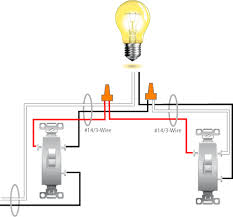 More images for 3 wire switch wiring diagram » 3 Way Switch Wiring Diagram Variation 5 Electrical Online