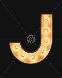 Browse letter j images and find your perfect picture. Letter J From Marquee Light Alphabet On Yellow Images Creative Fonts