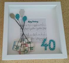 Geschenk Zum 40 Geburtstag Geburtstag Geschenk Verpackung Zum In 2020 Creative Money Gifts 40th Birthday Presents 40th Birthday Gifts