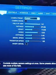 This menu is keyboard accessible. Best Rl Settings In 2021 Rocketleague