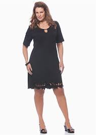 Virtu Cutwork Dress Plussize Curvy Takingshape Cutwork Dress Dresses Clothes For Women