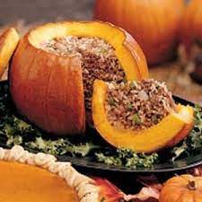 Stuffed Pumpkin Dinner Recipe Pumpkin Recipes Dinner Recipes Pumpkin Recipes