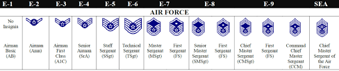 Ranks and insignias of enlisted and officer air force. Air Force Rank Pay Chart 2016 Apala