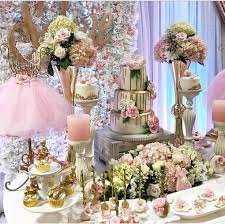 Little Ballerina Baby Shower Party Baby Shower Ideas Ballerina Baby Showers Baby Shower Parties Ballerina Party Decorations