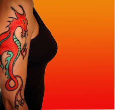 Best 1920x1080 dragon wallpaper, full hd, hdtv, fhd, 1080p desktop background for any computer, laptop, tablet and phone. Hd Wallpaper Tattoo Temporary Dragon Arm Lady Female Border Human Body Part Wallpaper Flare