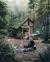Log Cabin In The Woods