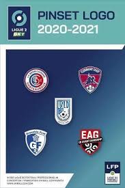 When did ligue 2 change to division 2? Ligue 2 Bkt 2020 2021 Pinset Logo 3 Official Product Badges France