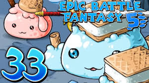 Warrior, defeat the woolly mammoth boss. Epic Battle Fantasy 5 E32 Spicy Cammoth Epic Youtube