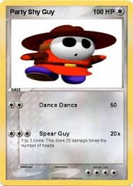 14 stitches wide x 19 stitches high finished size: Pokemon Party Shy Guy