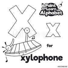 Discover all the factors affecting alphabet's share price. Didactic Alphabet To Color It With Letter X And Xylophone Vector Illustration Stock Vector Adobe Stock In 2021 Vector Illustration Alphabet Lettering