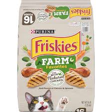 Friskies Dry Cat Food Farm Favorites With Chicken 16 Lb Bag Walmart Com Dry Cat Food Friskies Natural Chicken