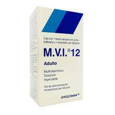 Multivitaminico Mvi 12 Adulto Solucion Inyectable 1 Frasco 1 Ampolleta Walmart