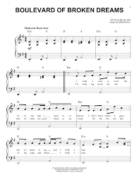 Libro boulevard pdf es uno de los libros de ccc revisados aquí. Green Day Boulevard Of Broken Dreams Sheet Music Download Pdf Score 96494