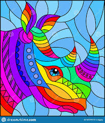 Pin By Claudia Franco On Vitral In 2020 Rainbow Abstract Abstract Illustration
