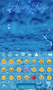heavy rain animated keyboard live