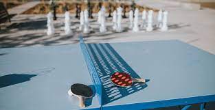 Popp X University District Icon Outdoor Ping Pong Table Calgary Canada Table Tennis