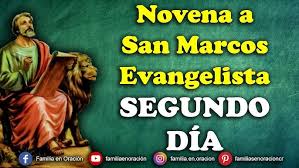 Novena a San Marcos Evangelista