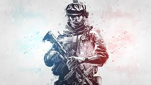Ghosts hd wallpapers and background images. Hd Wallpaper Call Of Duty Illustration Battlefield Hero Warrior Paint Wallpaper Flare