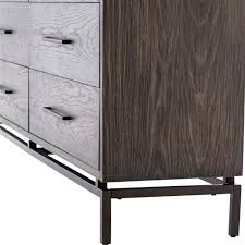 We've crafted this list of the best to help you choose. Erica Modern Iron Rustic Leaf Drawer Grey Oak Dresser Kathy Kuo Home