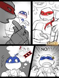 P-Jo Art] Raphie is Drunk, Leo gives assistance - TMNT dj [Eng] -  MyReadingManga