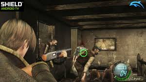 Dolphin Wii Emulator For Android Resident Evil 4 Wii Edition 1080p Ingame Shield Android Tv Youtube