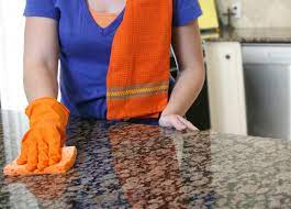 The crew did an incredibly thorough job on our home, it was left sparkly clean.. How To Clean Granite Countertops First For Women