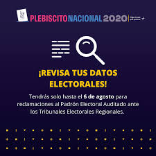 En concreto, hasta ahora votaron 3.053.832 electores, correspondiente al 20,5% del total de ciudadanos (14 millones 900 mil) habilitados para . Servicio Electoral De Chile Estan Disponibles El Padron Electoral Auditado Y La Nomina Auditada De Inhabilitados Tendras Hasta El 6 De Agosto Para Presentar Tus Reclamaciones Ante Los Tribunales Electorales Regionales