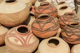 I was very curious about why some ancient cultures had clay pots that could take direct flames and other didn't. Clay Pots In Market In N Bikaner Rajasthan India Stock Photo Picture And Royalty Free Image Image 127538628