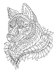 Coloring Pages For Adults Wolf Animal Coloring Pages Horse Coloring Pages Abstract Coloring Pages