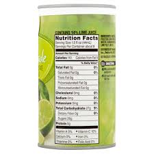 Sugar), pure filtered water, concentrated lime juice, lime pulp, natural flavors. Great Value Limeade Frozen Concentrate 12 Fl Oz Walmart Com