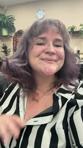 Purple is better than blonde. , Hair by @brightouchsalon.nyc