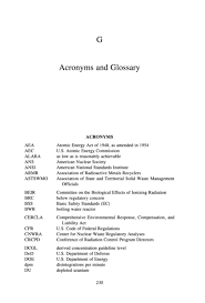 Appendix G Acronyms And Glossary The Disposition Dilemma