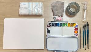 水彩画・最初に揃えるべき道具について – 矢野元晴水彩アトリエ