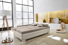 Schlafsofa Inbuy Beige 203x85x106 Cm Mobel Inhofer