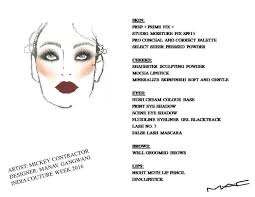 Mac Manav Gangwani Face Chart The Bombay Brunette