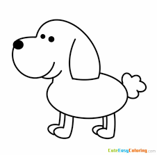 Older kids follow instructions in … Cartoon Puppy Coloring Page Free Printable For Kids